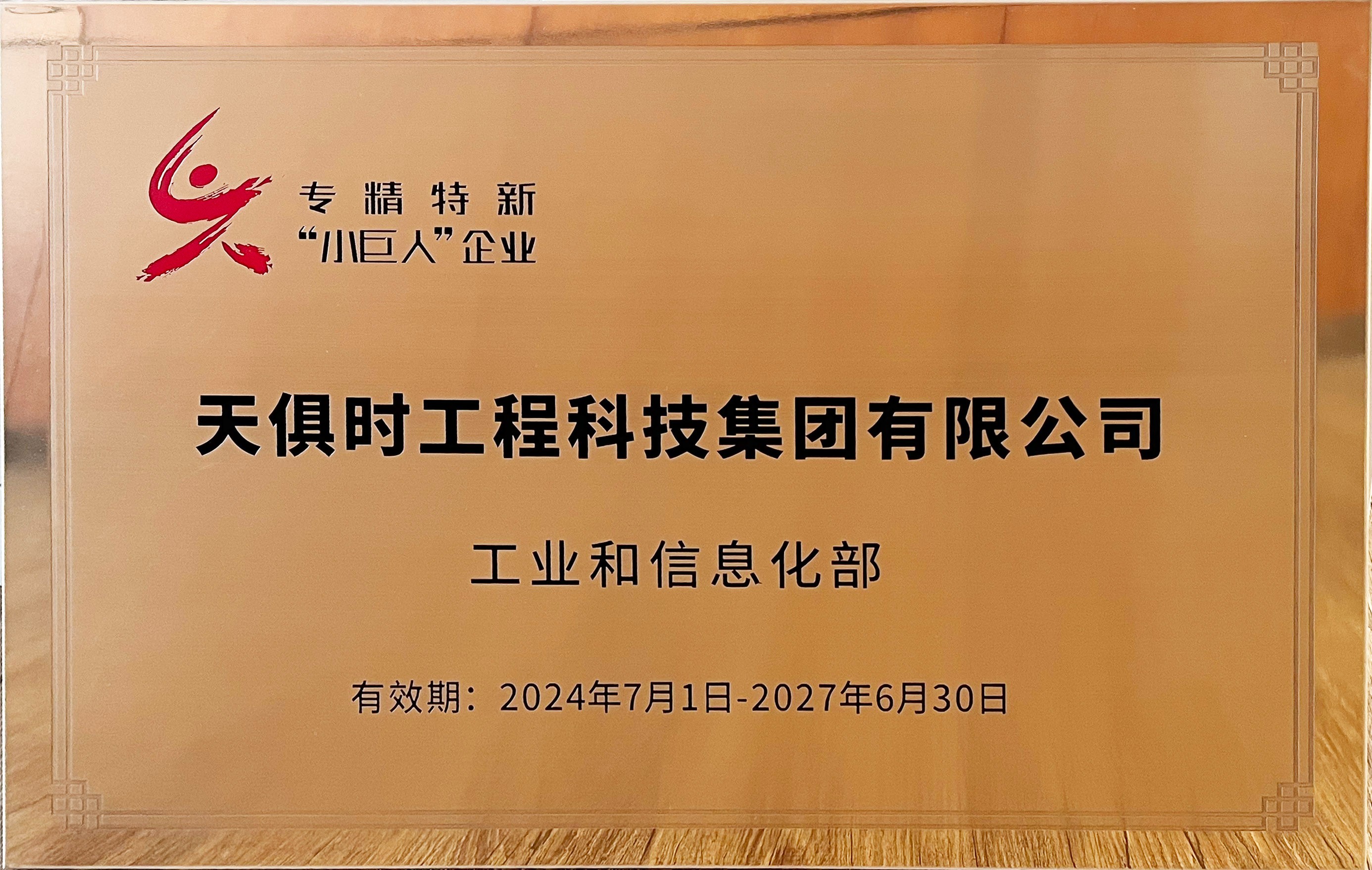 专精特新小巨人企业